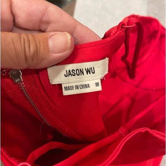 Jason Wu Satin Bustier and Buttons Down Blouse Top Set.Size M - Picture 12 of 16